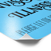 Onzichtbare ziekte foto afdruk (Hoek)