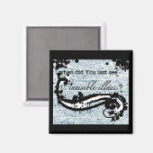 onzichtbare ziekte koelkast magneet (Voorkant / Achterkant)