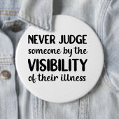 Onzichtbare ziekte ronde button 6,0 cm (In situ)