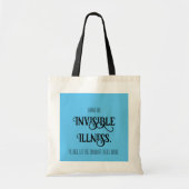Onzichtbare ziekte tote bag (Voorkant)