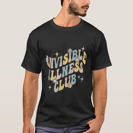Onzichtbare Ziekteclub Shirt Chronic Illness Aware (Voorkant)