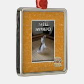 Onzichtbare zwembad metalen ornament (Rechts)