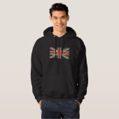 Onzin Brits Slang Engeland Anglophile Hoodie (Voorkant volledig)