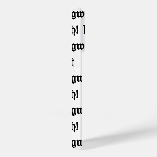 Onzin! Case-Mate iPhone Case (Achterkant / Rechts)