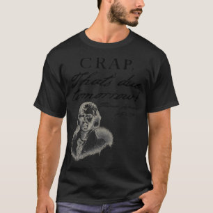 Onzin die morgen moet verschijnen Thomas Jefferson T-shirt