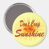 Onzin op Sunshine Magnet (Voorkant / Achterkant)
