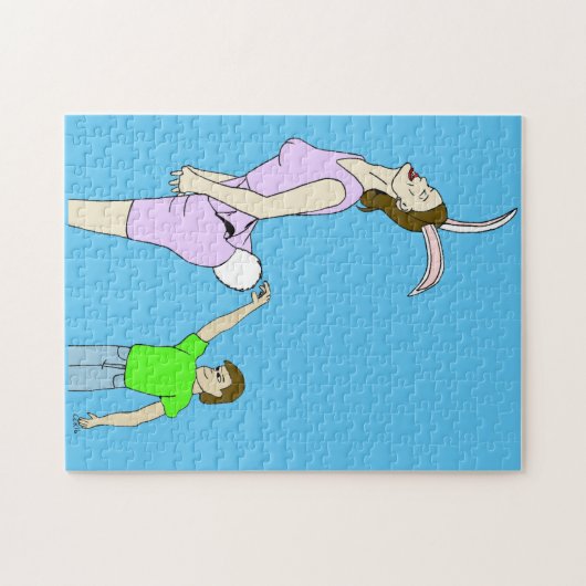 oo fuzzy puzzel legpuzzel (Horizontaal)