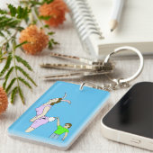 oo fuzzy sleutelhanger (Voorkant Rechts)