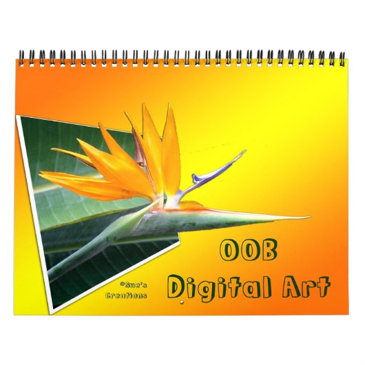 OOB 3D digitale kunst Kalender (Hoes)