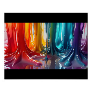 Oobleck Trees Perfect Poster