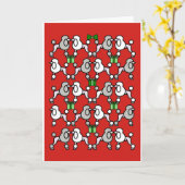 Oodles kerstkaart (Ho ho ho!) Kaart (Gele Bloem)