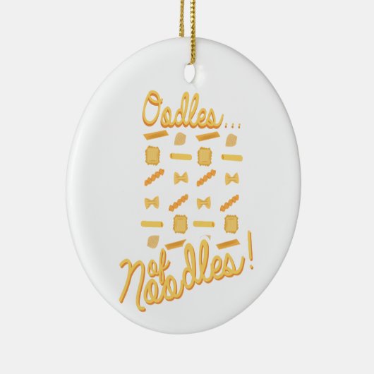 Oodles van noedels keramisch ornament (Rechts)