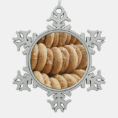 Oodles van Snickerdoedles Tin Sneeuwvlok Ornament (Voorkant)