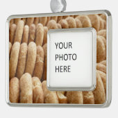 Oodles van Snickerdoedles Verzilverd Omlijst Ornament (Links)