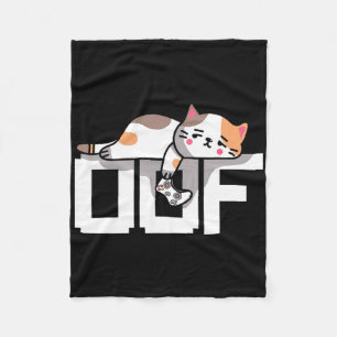 Oof Gamer Meme Noob Internetcultuur Gamer Kat Mann Fleece Deken