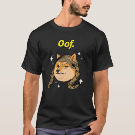 Oof grappige hond meme T-shirt