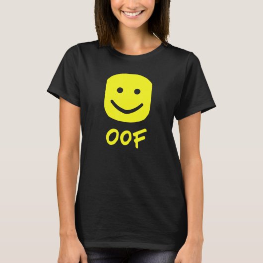 Oof Meme niet voor Noobs T-shirt (Voorkant)