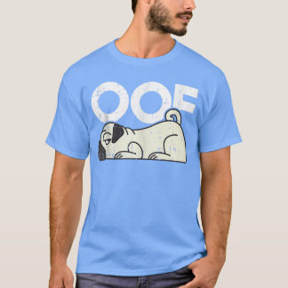 Oof Noob Gamen Meme Pug Hond Humor Grappige Dier G T-shirt
