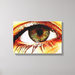 Oog 16,50x11 (41,25x27,5cm) waccnm canvas afdruk