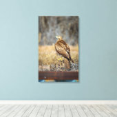 oog 2 canvas afdruk (Insitu (Houten vloer))