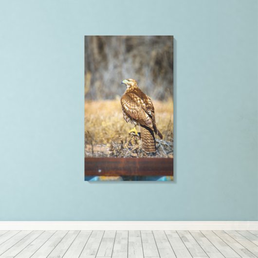 oog 2 canvas afdruk (Insitu (Houten vloer))