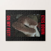 OOG AAN MIJN FEET LEGPUZZEL (Horizontaal)