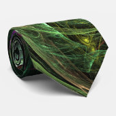 Oog aan Oog Abstract Kunst Stropdas (Opgerold)