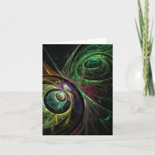 Oog aan Oog de Abstracte Kaart van de Nota van de