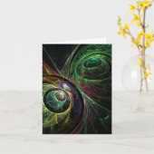Oog aan Oog de Abstracte Kaart van de Nota van de (Gele Bloem)