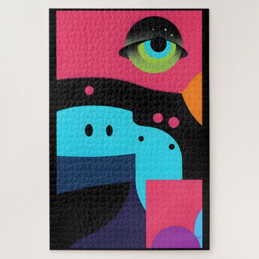Oog Accepteert Radicale Acceptatie Legpuzzel (Verticaal)