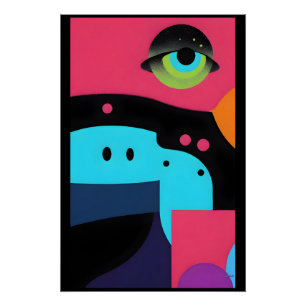 Oog accepteert radicale acceptatie perfect poster