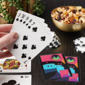 Oog accepteert radicale acceptatie pokerkaarten (Insitu)