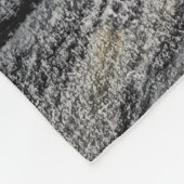 "Oog achter de muur" Fleece Deken (Hoek)