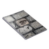 "Oog achter de muur" Notitieboek (Rechterzijde)