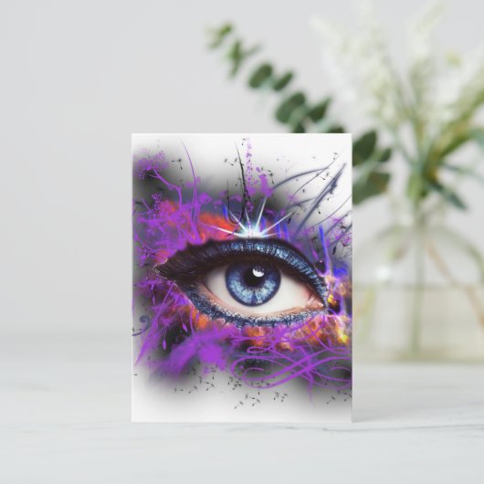 Oog Briefkaart (Staand voorkant)