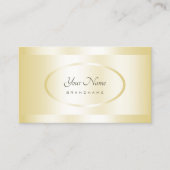 Oog Catching Gold Effect Professional en stijlvol Visitekaartje (Voorkant)