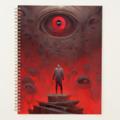 Oog Creatures Surreal Horror Art Planner (Voorkant)
