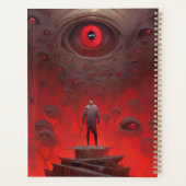 Oog Creatures Surreal Horror Art Planner (Achterkant)