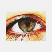 Oog fba fleece deken (Voorkant (Horizontaal))