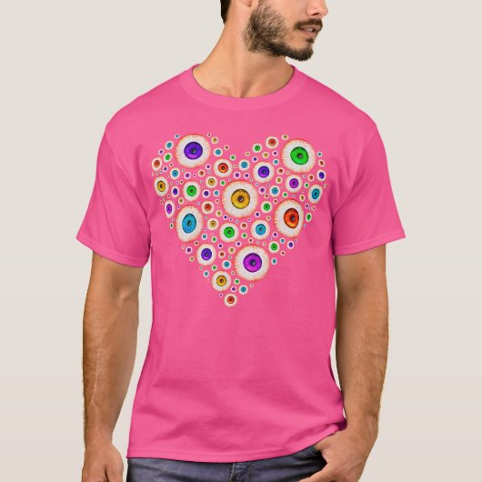 Oog Hart Optometrie Oogheelkunde Oogarts Optometri T-shirt (Voorkant)