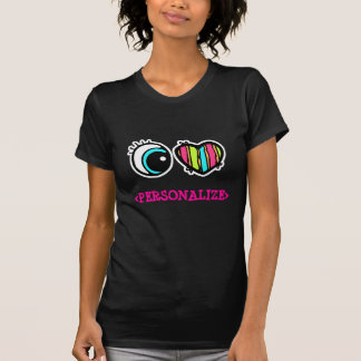 Oog Hart Pictogram, <PERSONALIZE> T-shirt