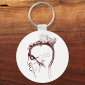 oog-/hersenonderzoek sleutelhanger (Voorkant)