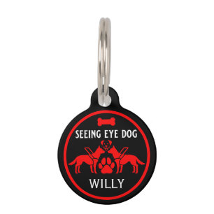 Oog hond geschenken te zien huisdierpenning