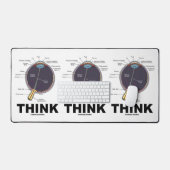 Oog (I) Denk aan anatomische geek Humor Bureaumat (Keyboard & Muis)