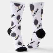 Oog (I) Denk aan anatomische geek Humor Sokken (Gebogen)