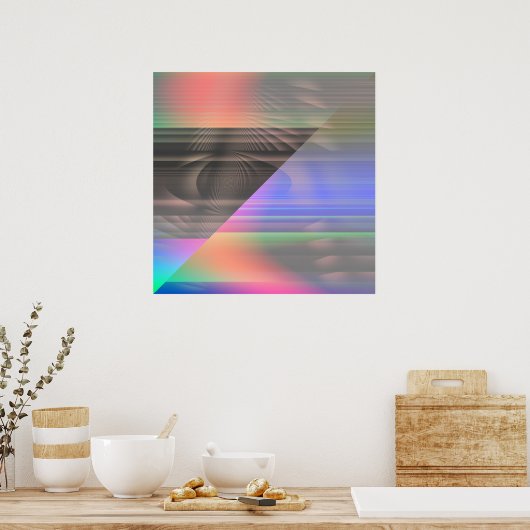 Oog in de lucht poster (Keuken)