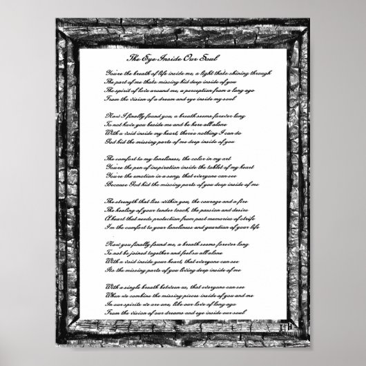 Oog in onze ziel poster (Voorkant)