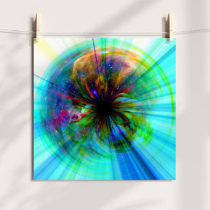 Oog in Orion Unieke Digitale Ruimte Kunst Poster