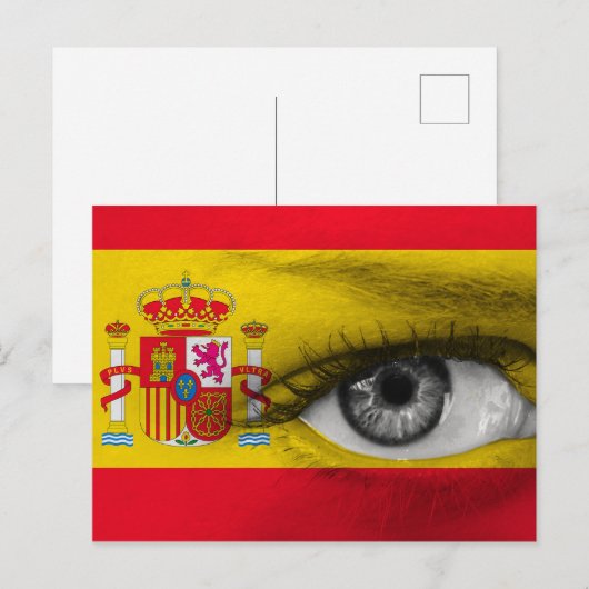 Oog in Spanje Briefkaart (Voorkant / Achterkant)