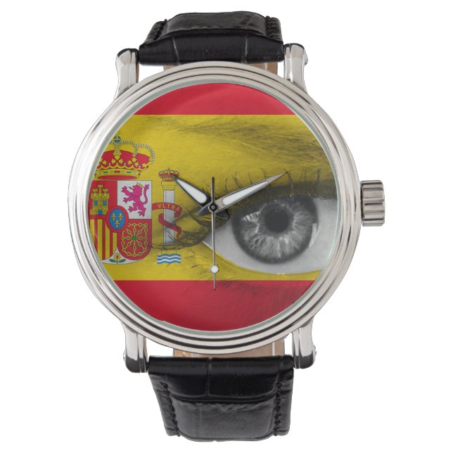 Oog in Spanje Horloge (Voorkant)